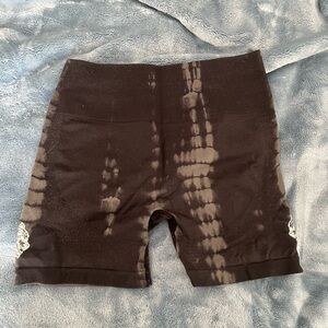 Darc sport gray snakeskin shorts